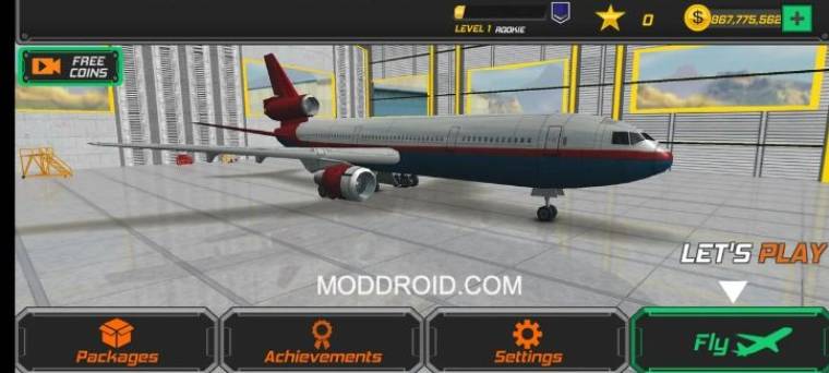 Flight Pilot Simulator 3D MOD Apk