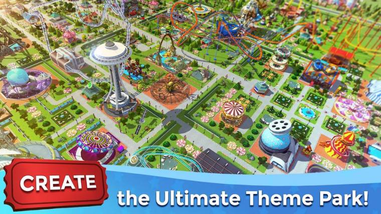 RollerCoaster Tycoon Touch Mod Apk