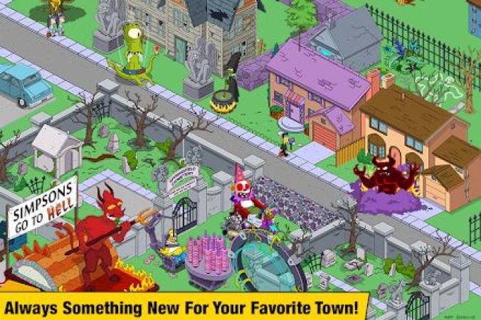 The Simpsons Tapped Out Mod Apk